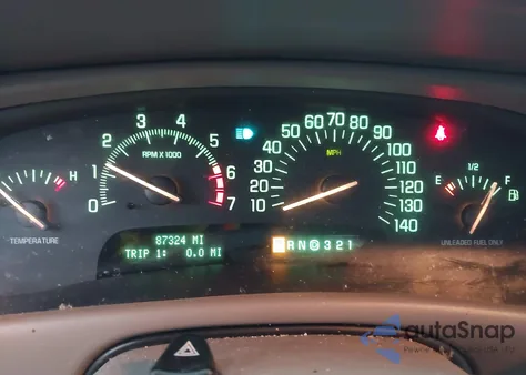 2003 Buick Park Avenue из США, поврежденный, VIN 1G4CW54K834118813